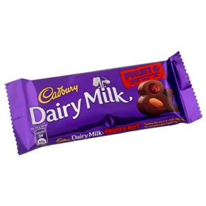 Cadbury - airy Milk Fruit and Nut Chocolate Bar (36 g)